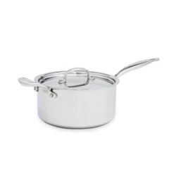 Heritage Steel Cookware 4 Quart Saucepan With Lid