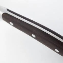 Wusthof Ikon Blackwood 8" Bread Knife -Kitchen Supplies ikon tang detail 5