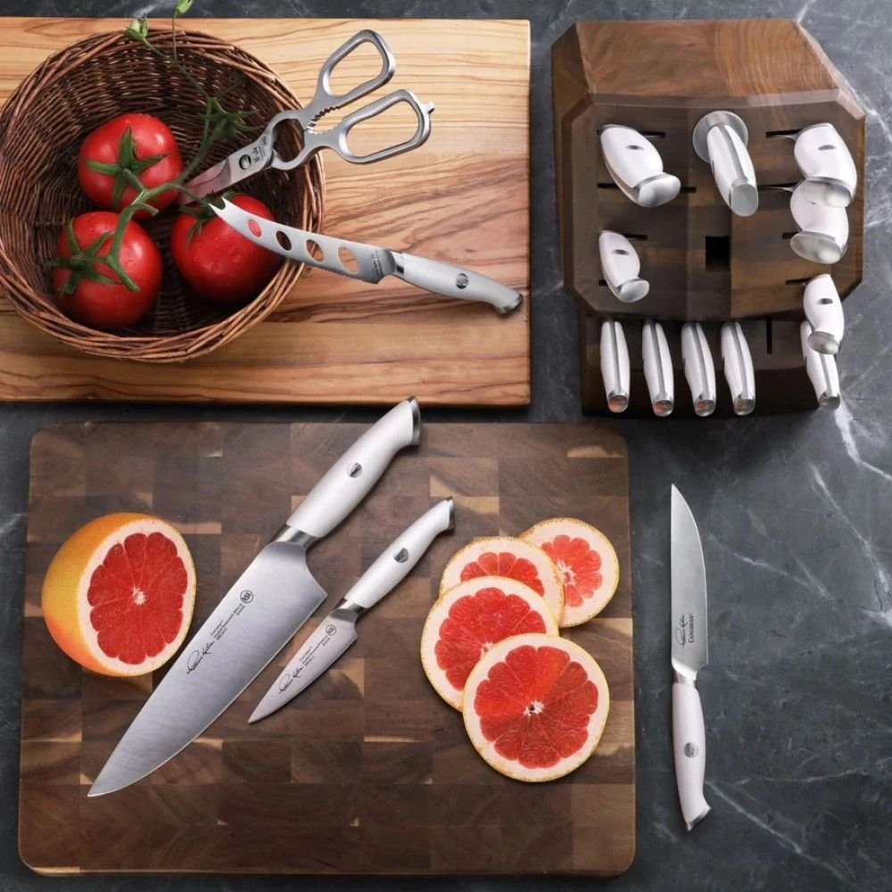 Cangshan Cutlery Thomas Keller Signature White Collection 17-Piece Knife Block Set 5 Cangshan Cutlery Thomas Keller Signature White Collection 17-Piece Knife Block Set - Image 5