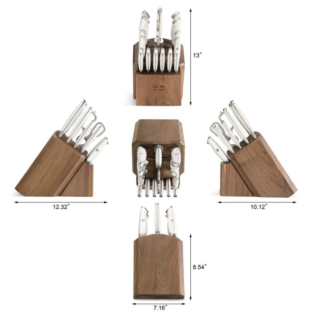 Cangshan Cutlery Thomas Keller Signature White Collection 17-Piece Knife Block Set 4 Cangshan Cutlery Thomas Keller Signature White Collection 17-Piece Knife Block Set - Image 4