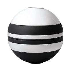 Villeroy & Boch La Boule 7-Piece Dinnerware Set | Black & White