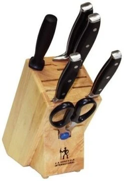 JA Henckels Forged Premio 7 Piece Knife Block Set