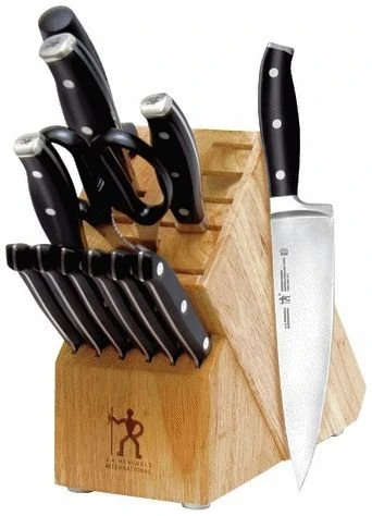 JA Henckels Forged Premio 13-Piece Knife Block Set 1 JA Henckels Forged Premio 13-Piece Knife Block Set