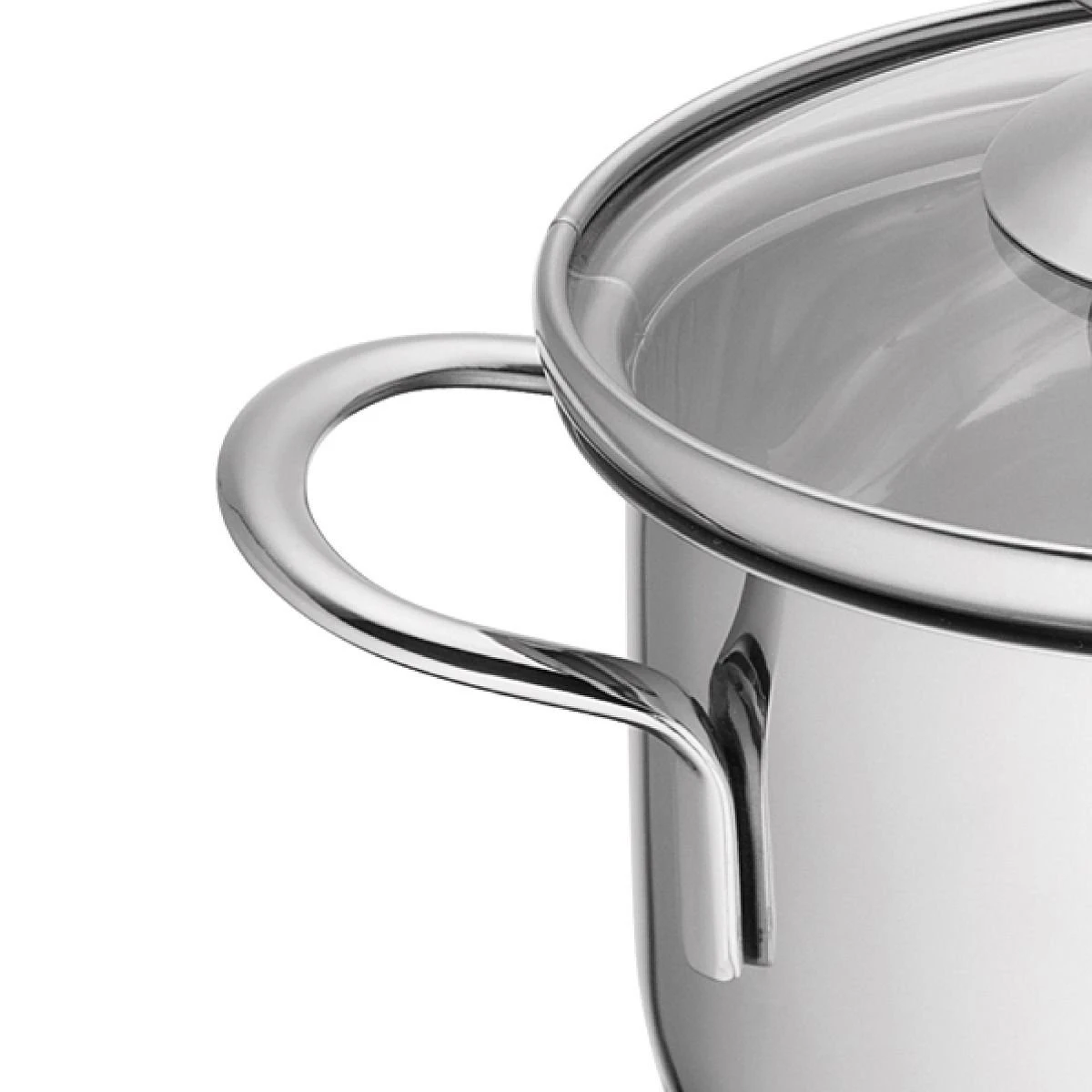 Frieling Mini Stockpot With Glass Lid | 1-Quart 3 Frieling Mini Stockpot With Glass Lid | 1-Quart - Image 3
