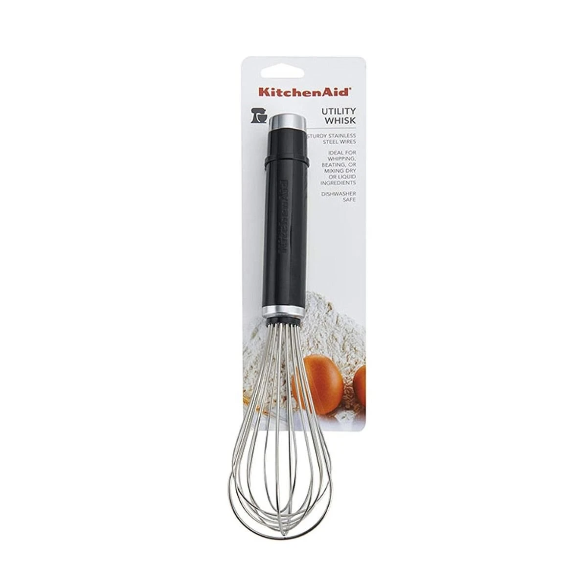 KitchenAid Classic Utility Whisk | Black 3 KitchenAid Classic Utility Whisk | Black - Image 3