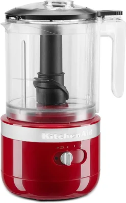 KitchenAid 5-Cup Cordless Food Chopper | Empire Red -Kitchen Supplies kfcb519er cordless food chopper empire red