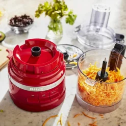 KitchenAid Base 7-Cup Food Processor | Empire Red -Kitchen Supplies kfp0718er 7