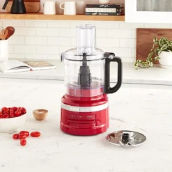 KitchenAid Base 7-Cup Food Processor | Empire Red -Kitchen Supplies kfp0718er 8