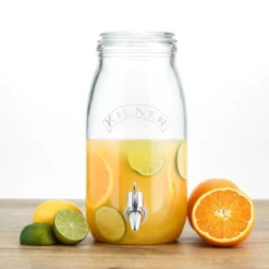 Kilner Drink Dispenser | 3L -Kitchen Supplies kilner 3l storage jar with dispensing tap 0025.008
