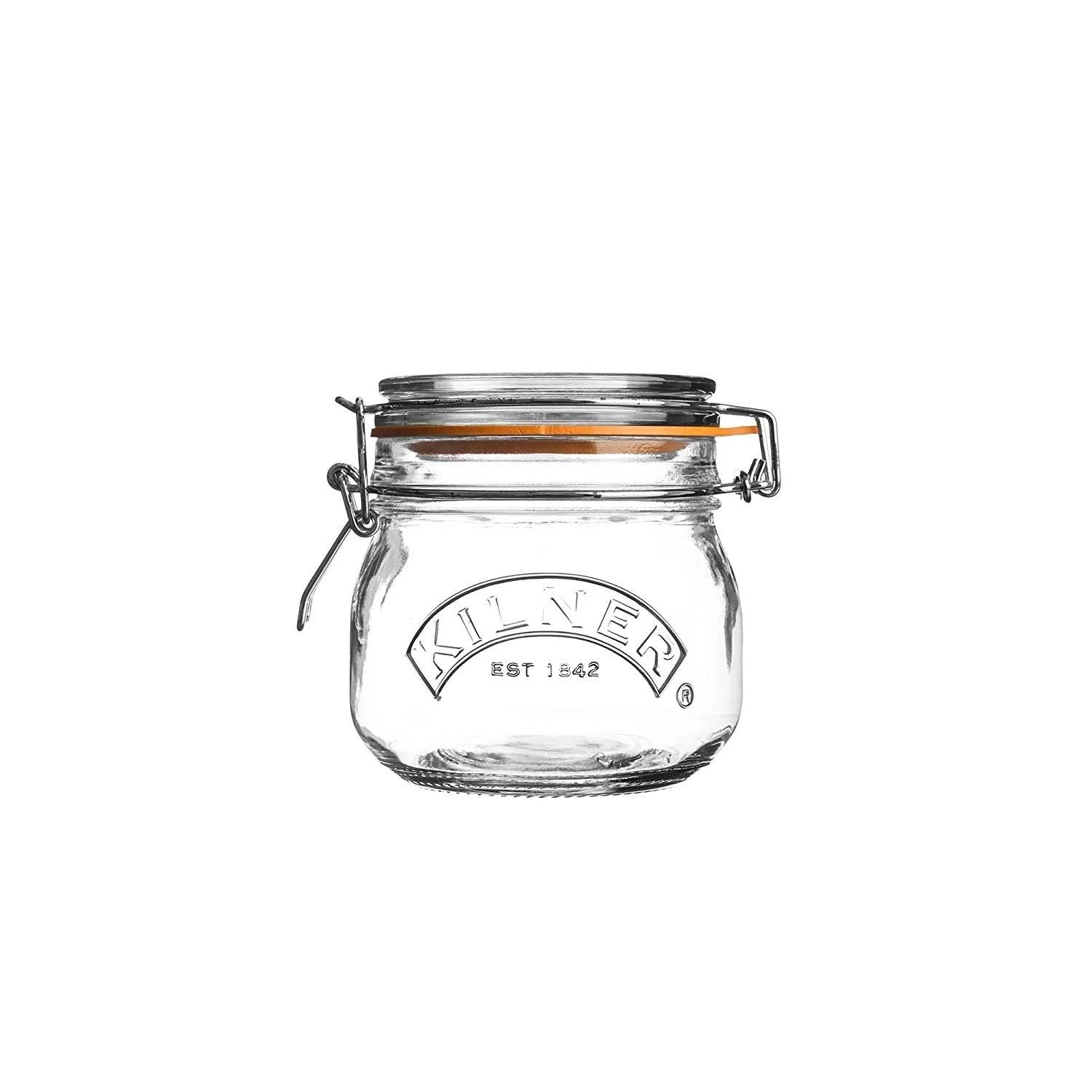 Kilner Swing Top Round Glass Jar | 17oz 1 Kilner Swing Top Round Glass Jar | 17oz