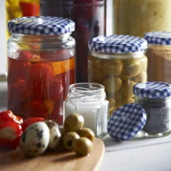 Kilner Twist Top Hexagonal Jar (Blue) | 3.7oz -Kitchen Supplies kilner twisttopjars bottles range 4 1