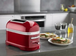 KitchenAid Pro Line 2-Slice Toaster | Candy Apple Red -Kitchen Supplies kmt2203 kitchenaid proline 2slice toaster