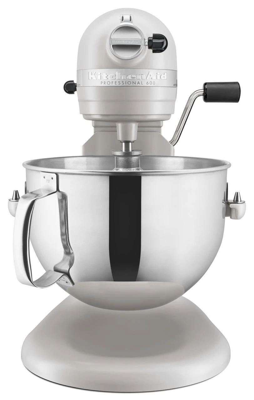 KitchenAid 6-Quart Pro 600 Bowl-Lift Stand Mixer | Milkshake White 2 KitchenAid 6-Quart Pro 600 Bowl-Lift Stand Mixer | Milkshake White - Image 2