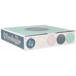 Now Designs By Danica Planta 10" Dinner Plates (Set Of 4) | Tranquil 12 Now Designs By Danica Planta 10" Dinner Plates (Set Of 4) | Tranquil -Kitchen Supplies l050002 ecologie dinner plate set4 tranquil pkg