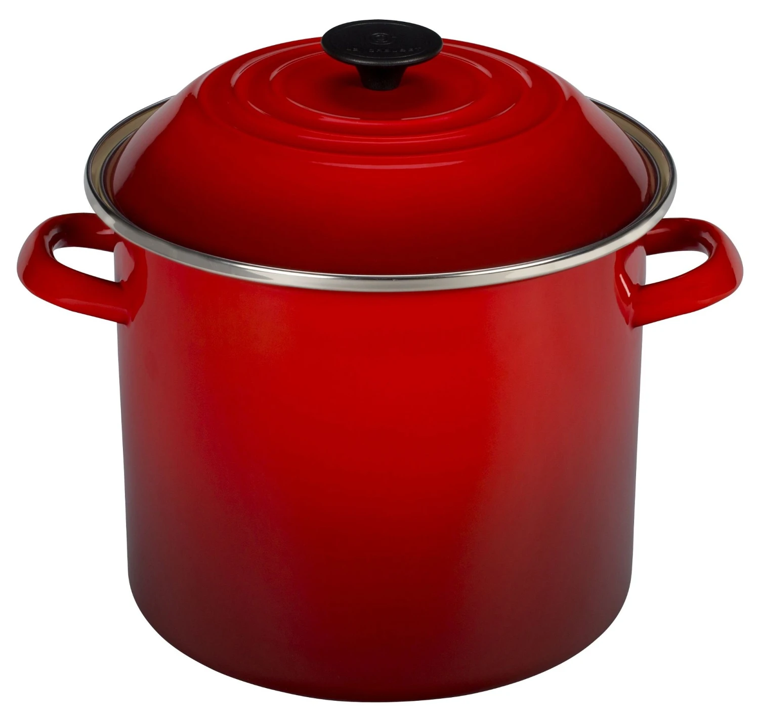 Le Creuset 16 Qt. Stock Pot | Cerise/Cherry Red