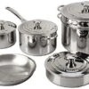 Le Creuset 10-Piece Cookware Set | Tri-Ply Stainless Steel