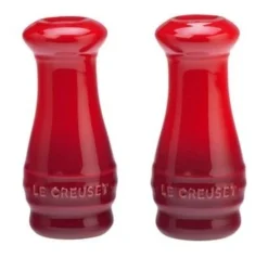 Le Creuset 2-Piece Salt & Pepper Shakers | Cerise/Cherry Red