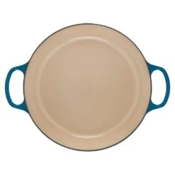 Le Creuset 5 Qt. Signature Braiser With Stainless Steel Knob | Deep Teal -Kitchen Supplies ls2532 327dss 4