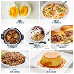 Zavor LUX™ LCD Multi-Cooker | 6 Qt. -Kitchen Supplies lux lcd food info