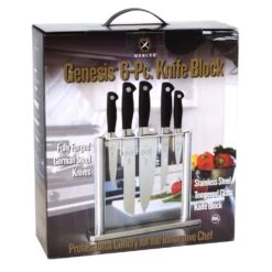 Mercer Genesis Knife Set Glass 6 Piece Set 7 Mercer Genesis Knife Set Glass 6 Piece Set -Kitchen Supplies m20000 4