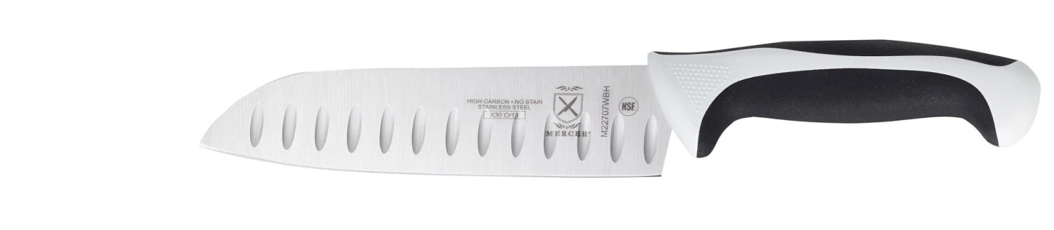 Mercer Millennia 7" Santoku Knives (Multiple Colors Available) 5 Mercer Millennia 7" Santoku Knives (Multiple Colors Available) - Image 5
