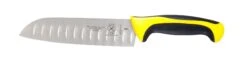 Mercer Millennia 7" Santoku Knives (Multiple Colors Available) 12 Mercer Millennia 7" Santoku Knives (Multiple Colors Available) -Kitchen Supplies m22707yl mercer millennia 7 inch yellow