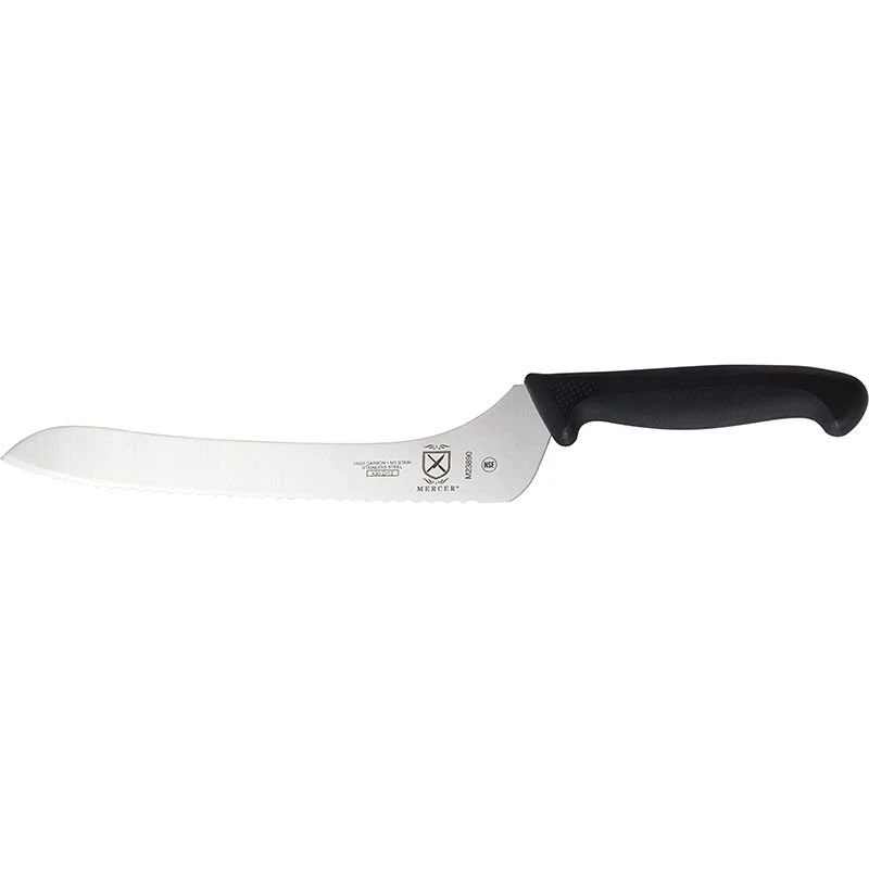 Mercer Cutlery Millennia 9" Bread Knife | Offset 1 Mercer Cutlery Millennia 9" Bread Knife | Offset