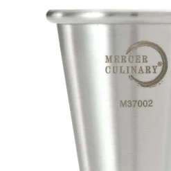 Mercer Barfly 25ml X 50ml Japanese Style Jigger | Stainless Steel -Kitchen Supplies m37002 barfly stainless steel jigger 25ml 50ml closeup