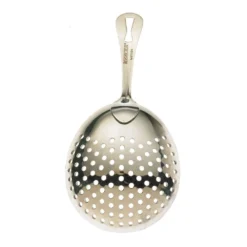 Mercer Barfly Julep Strainer | Stainless Steel -Kitchen Supplies m37028 barfly stainless steel julep strainer silver back