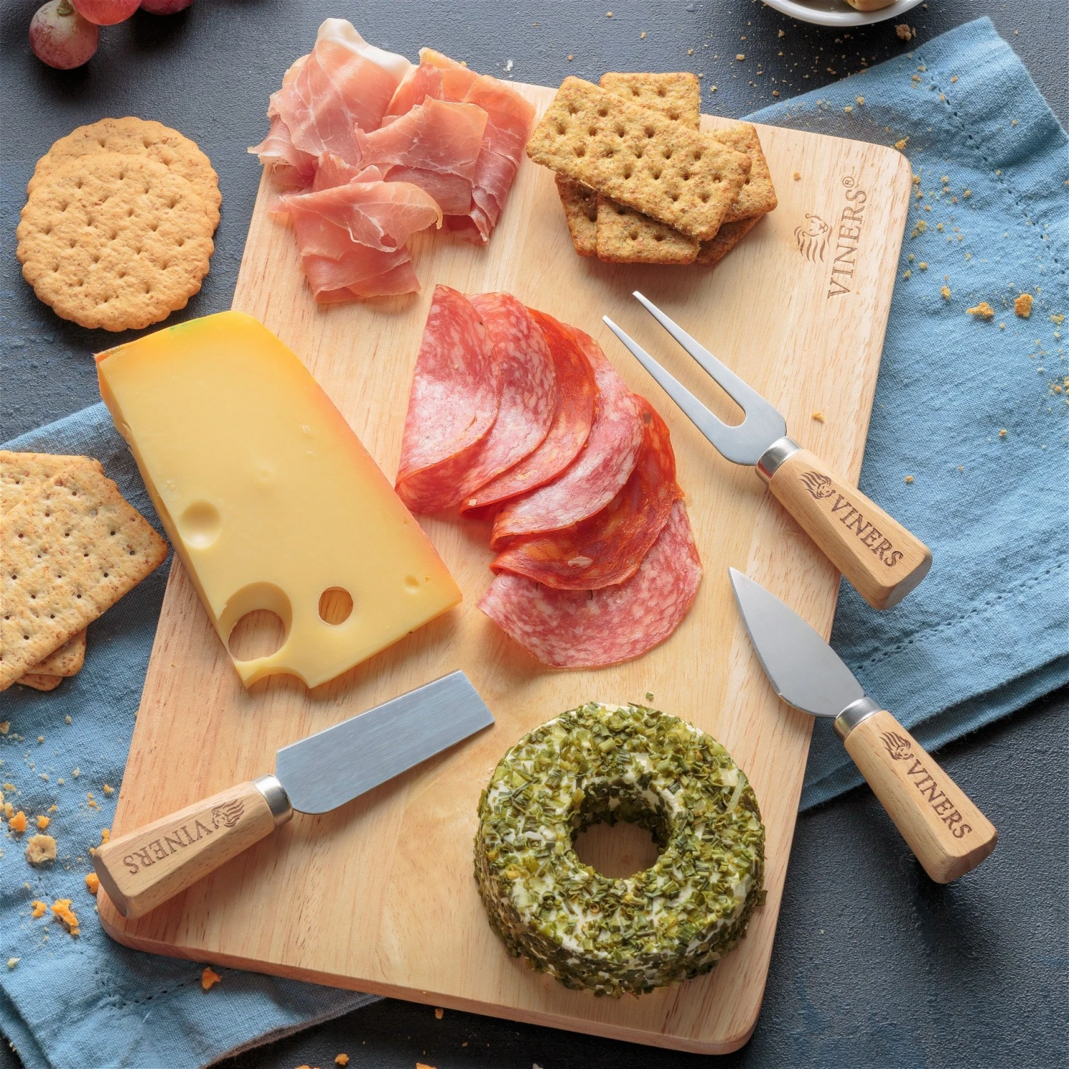 Viners Everyday Cheese Board Gift Set 2 Viners Everyday Cheese Board Gift Set - Image 2