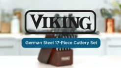 Viking 17 Piece German Steel Cutlery Set + Block -Kitchen Supplies maxresdefault 124 57