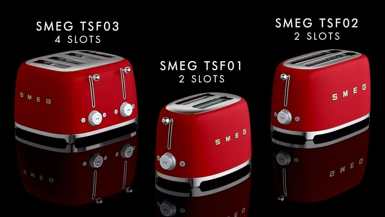 SMEG 2-Slice Toaster | White 3 SMEG 2-Slice Toaster | White - Image 3