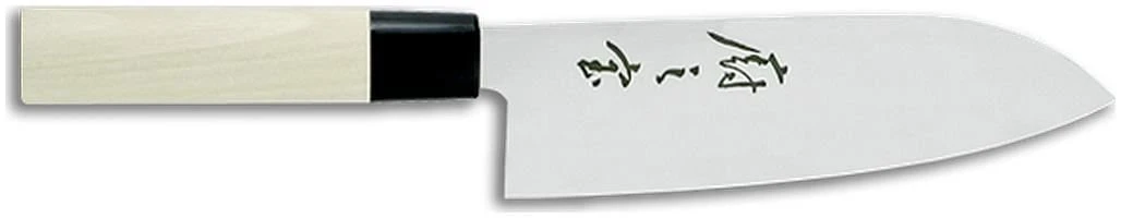 Mercer Asian Knives Collection - 7" Santoku Knife - Granton Edge 1 Mercer Asian Knives Collection - 7" Santoku Knife - Granton Edge