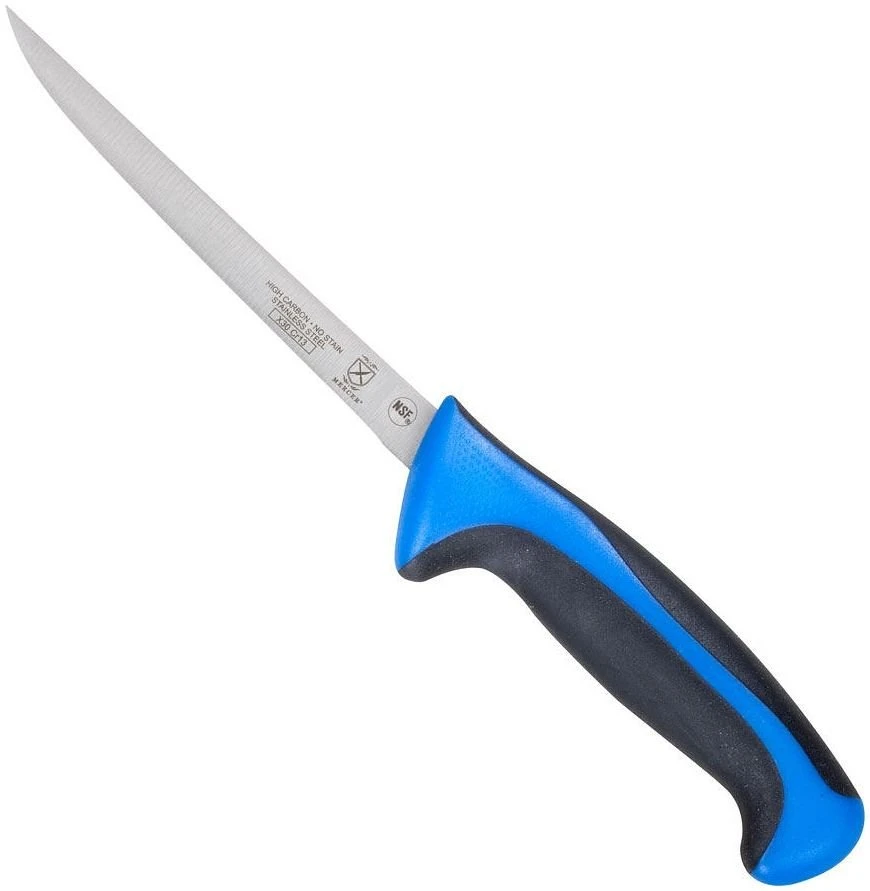 Mercer Cutlery Millennia 6" Boning Knife Flexible - Blue 1 Mercer Cutlery Millennia 6" Boning Knife Flexible - Blue