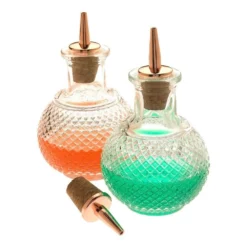 Mercer Barfly Stainless Steel Dasher Tops - Set Of 3 | Copper 5 Mercer Barfly Stainless Steel Dasher Tops - Set Of 3 | Copper -Kitchen Supplies mercer barfly copper plated dasher tops set of 3