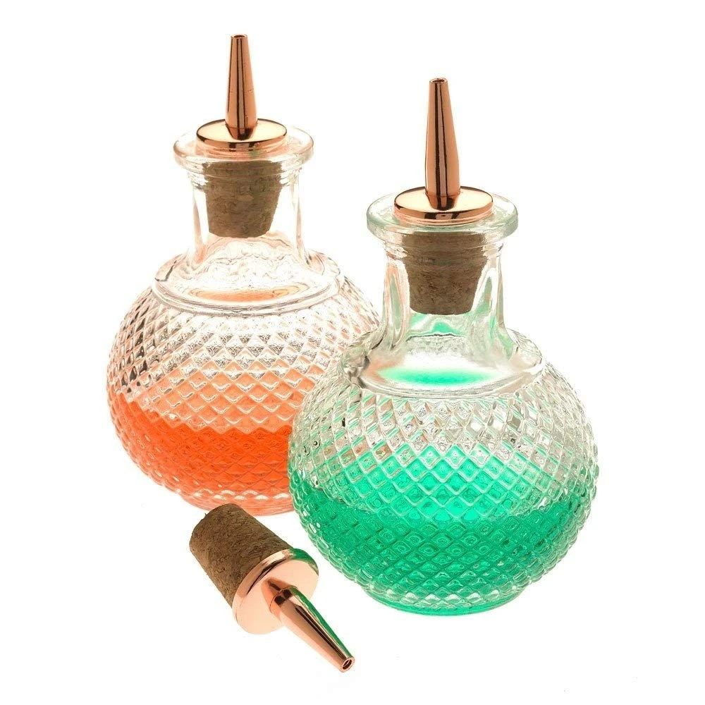 Mercer Barfly Stainless Steel Dasher Tops - Set Of 3 | Copper 3 Mercer Barfly Stainless Steel Dasher Tops - Set Of 3 | Copper - Image 3