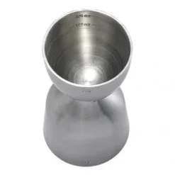 Mercer Barfly 1oz X 2oz Bell Style Jigger | Stainless Steel -Kitchen Supplies mercer barfly jigger 1oz 2oz stainless steel 3