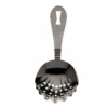 Mercer Barfly Scalloped Julep Strainer | Gun Metal Black