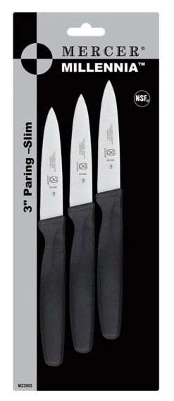 Mercer Culinary Millennia 3" Paring Knives - 3-Pack