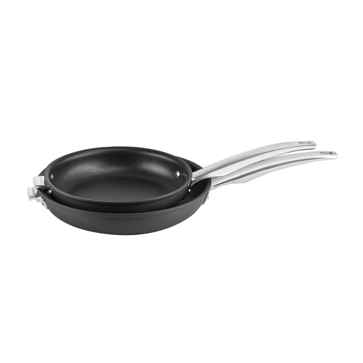 Cuisinart SmartNest Hard Anodized Skillet Set | 2-Piece 1 Cuisinart SmartNest Hard Anodized Skillet Set | 2-Piece