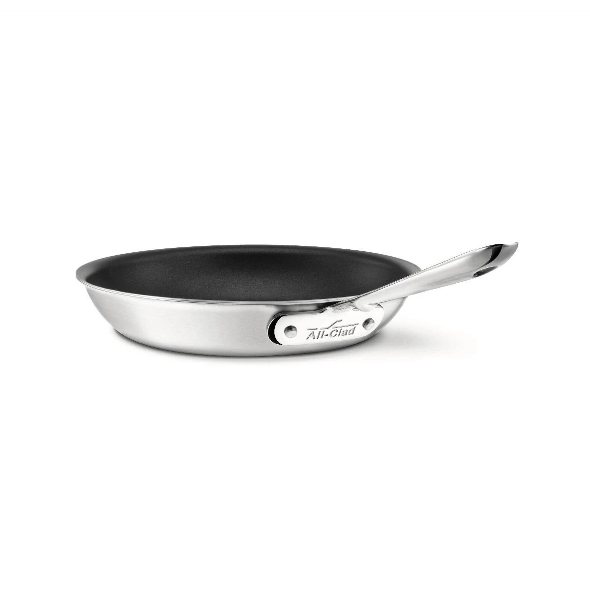 All-Clad D5 Brushed Stainless Steel NonStick Fry Pan | 10"