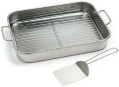 Norpro Stainless-Steel Roaster Pan Set