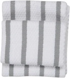 Now Designs By Danica Basketweave Dishtowel | London Gray