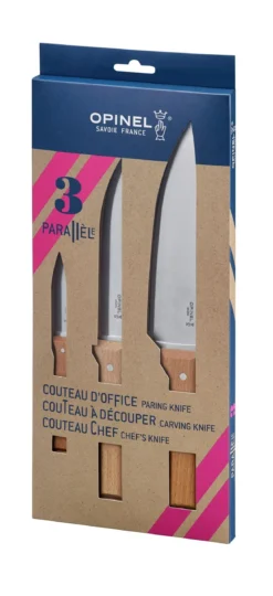 Opinel Trio Box Knife Set