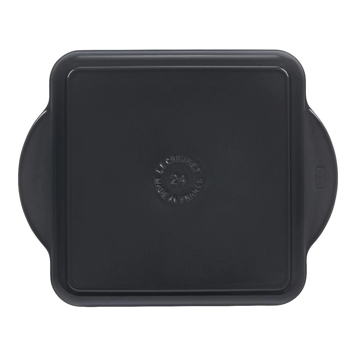 Le Creuset 9.5" Square Signature Enameled Cast Iron Grill Pan | Oyster Grey 2 Le Creuset 9.5" Square Signature Enameled Cast Iron Grill Pan | Oyster Grey - Image 2