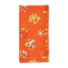 April Cornell Flower Toss Napkin (Set Of 4) | Terracotta