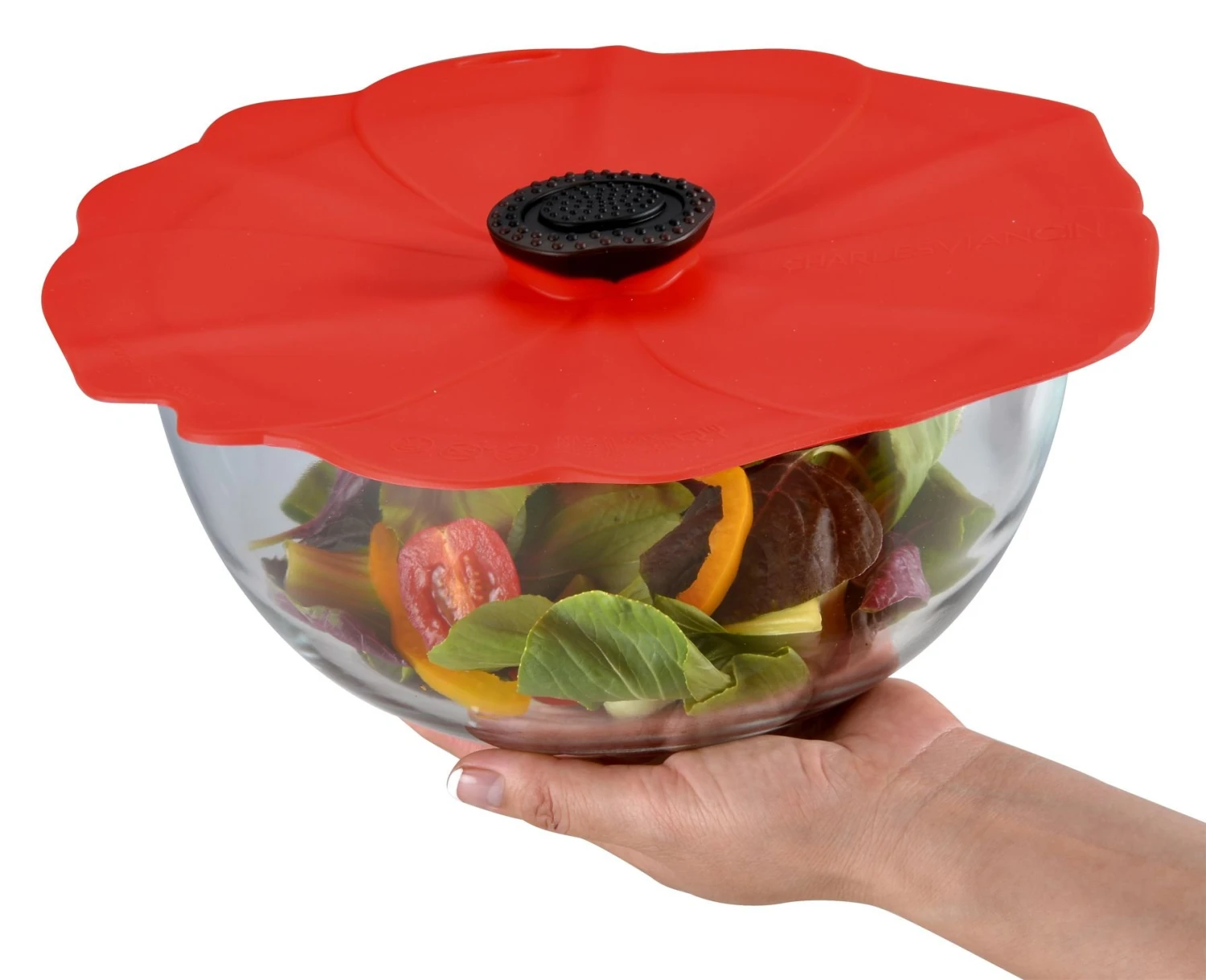 Charles Viancin Poppy Silicone Lid - Large 11" 4 Charles Viancin Poppy Silicone Lid - Large 11" - Image 4