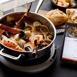 Hestan Cue 5.5 Qt. Smart Chef's Pot | Stainless Steel -Kitchen Supplies pot3 2