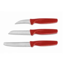 Wusthof Create 3-Piece Paring Knife Set | Red