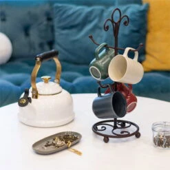 Le Creuset 1.7 Qt. Whistling Kettle | Noel (White & Gold) -Kitchen Supplies rippled lifestyle squares 0023 dsc0055 4